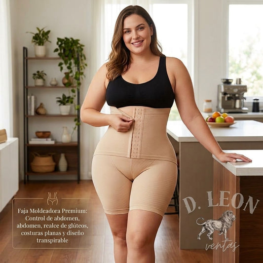 Faja Reductora Moldeadora Doble Press
