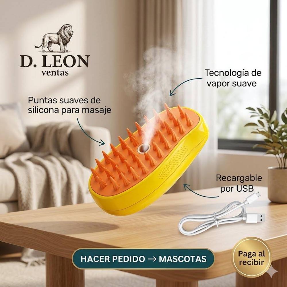 Cepillo a Vapor Recargable